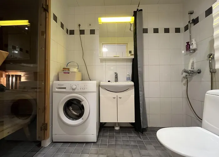 Peaceful - Sauna, Parking Space, Balcony, Wifi 公寓